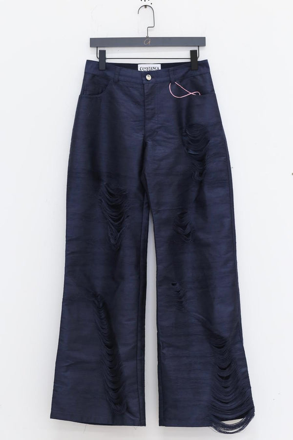 CONSTANÇA ENTRUDO Worn Hand Woven Trousers SS23_TRO03